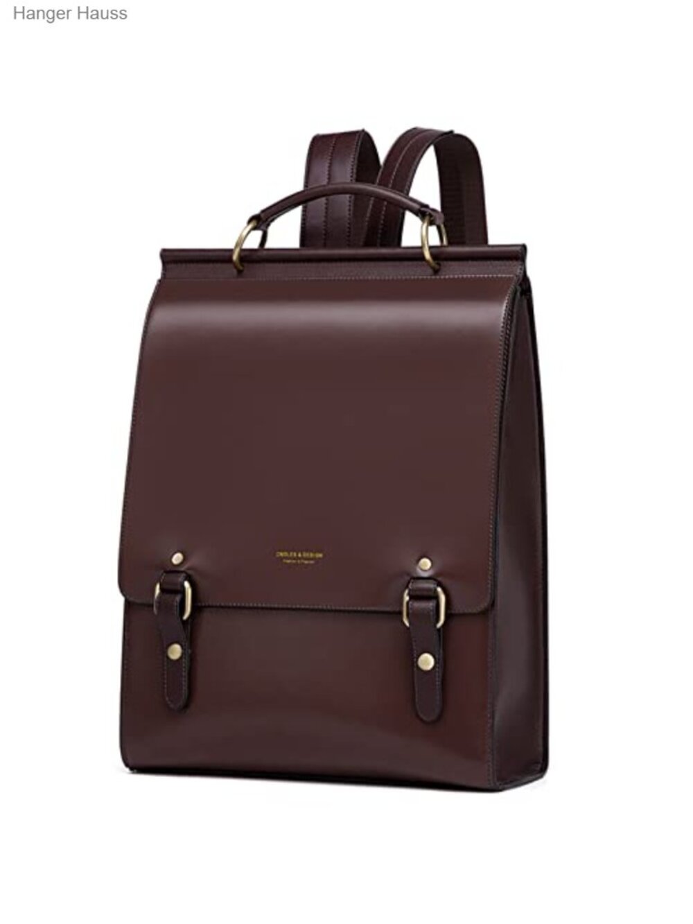 Genuine Leather Backpack Purse Women Fashion Travel Shoulder Bag Laptop